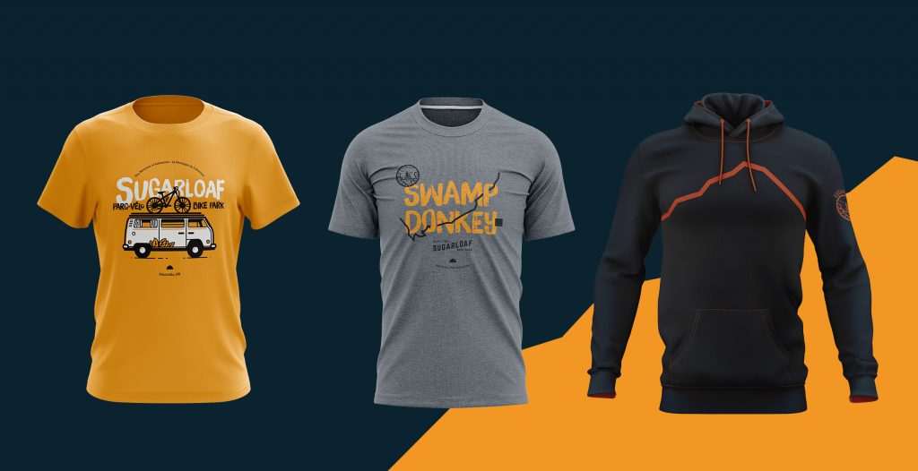 Sugarloaf Bike Park Merchandise Designs