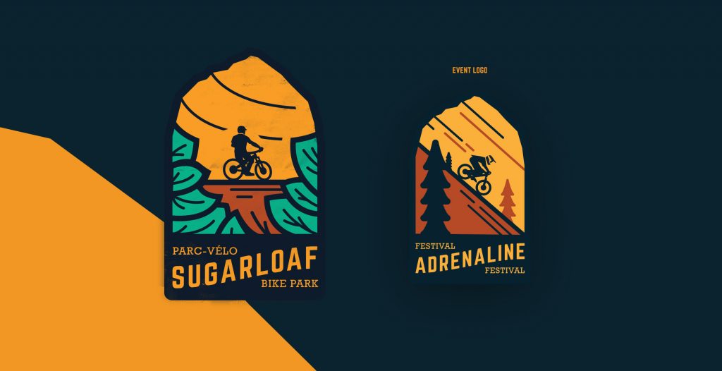 Sugarloaf Bike Park and Adrenaline Festival Branding
