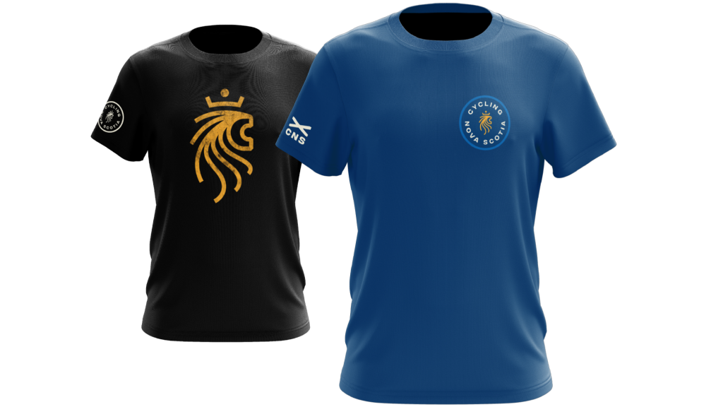 Cycling Nova Scotia Branding - T-shirt Mockups