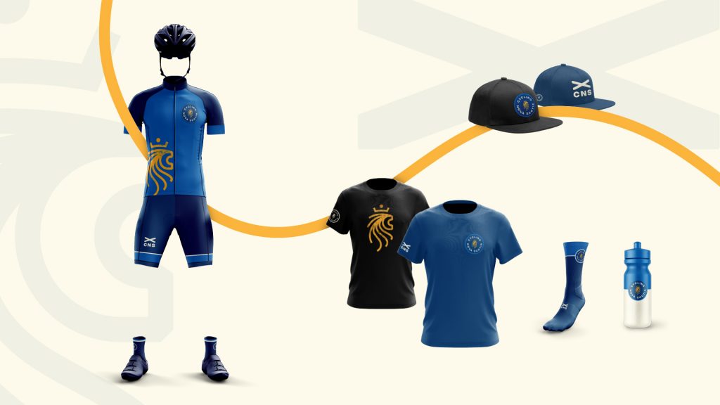 Cycling Nova Scotia - Brand Guide - Merch Mockups