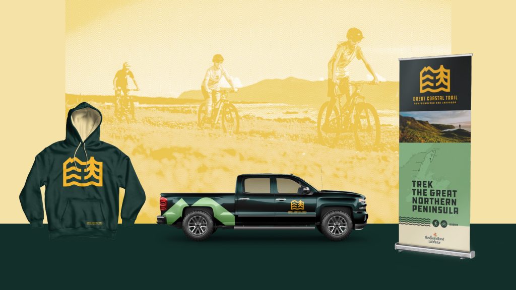 Newfoundland & Labrador's - Great Coastal Trail - Mockups