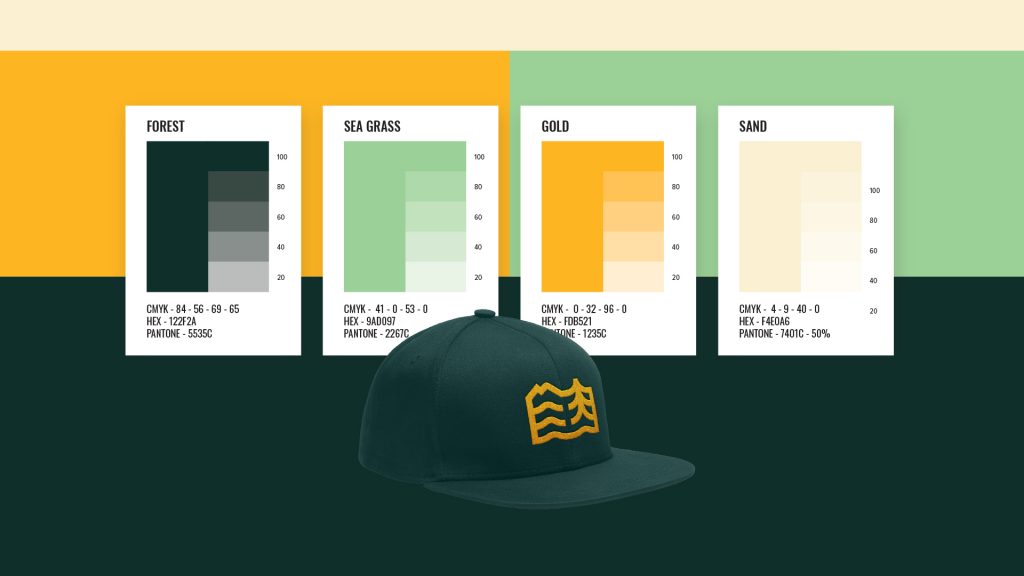 Newfoundland & Labrador's - Great Coastal Trail - Colour Palette