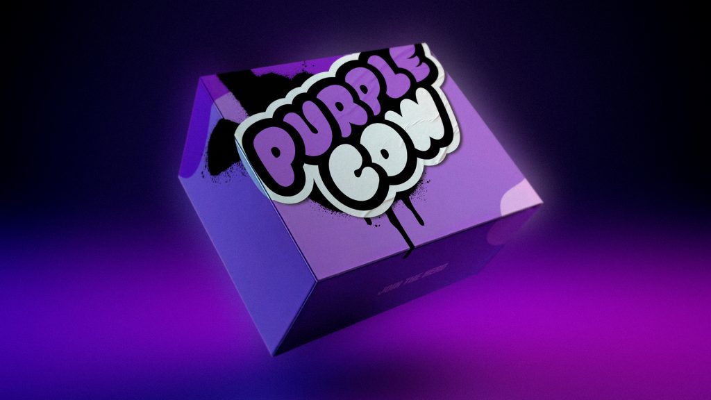 Purple Cow Internet - Branding Packaging