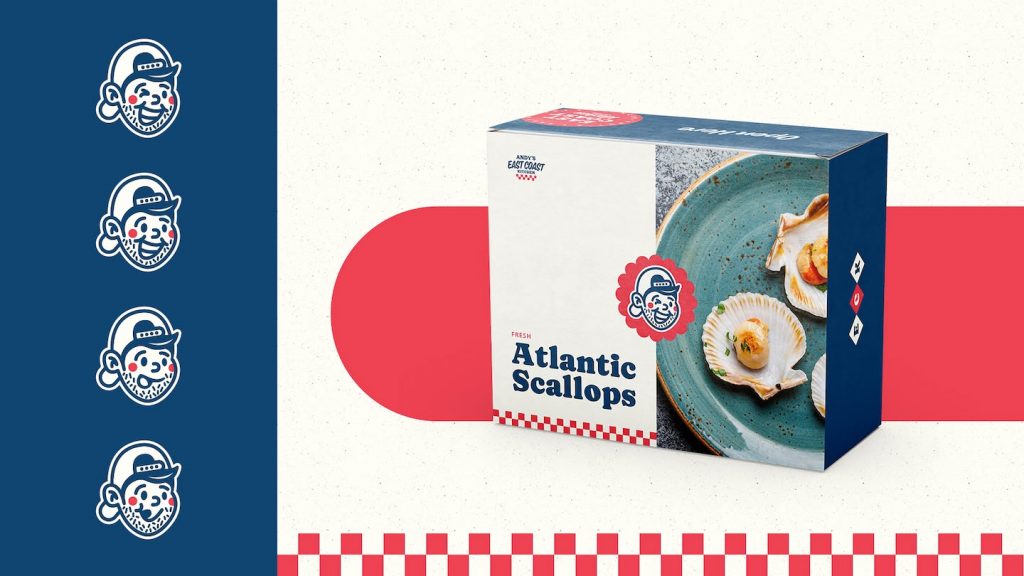 Andy's East Coast Kitchen Branding - Packagin, Iconography