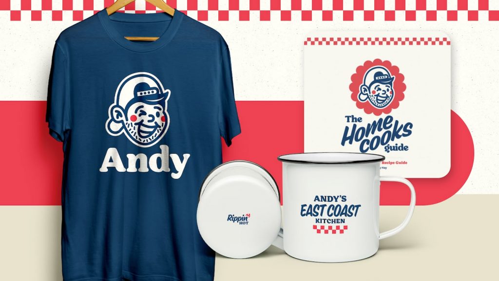 Andy's East Coast Kitchen Branding - Merchandise