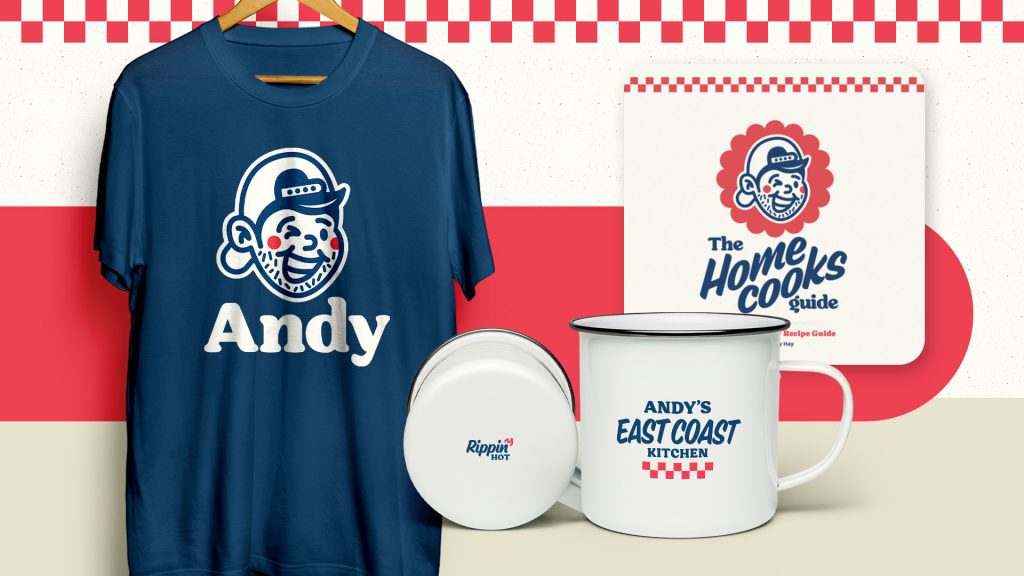 Andy's East Coast Kitchen Branding - Merchandise