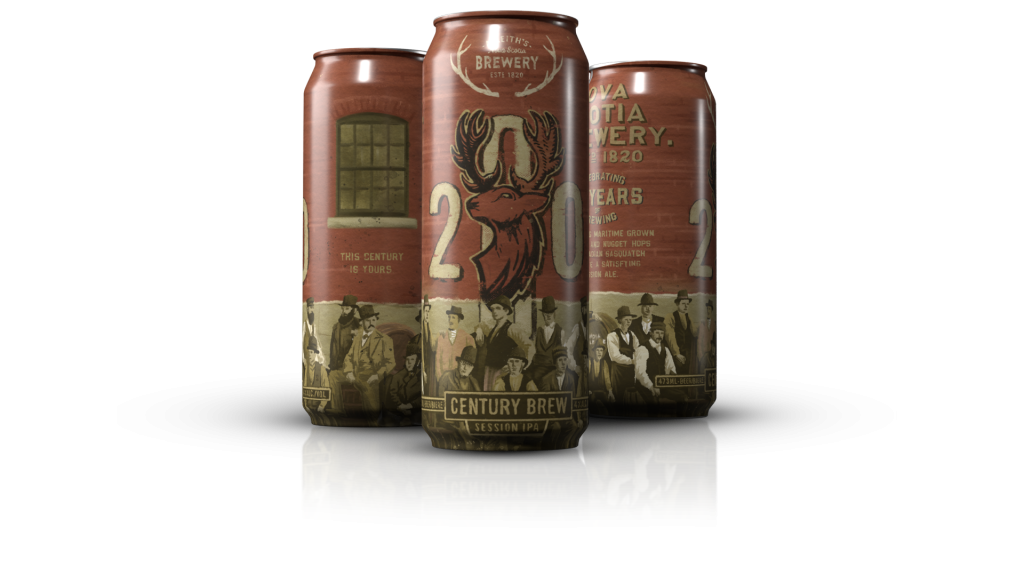 Alexander Keith's - 200 Years can desgin