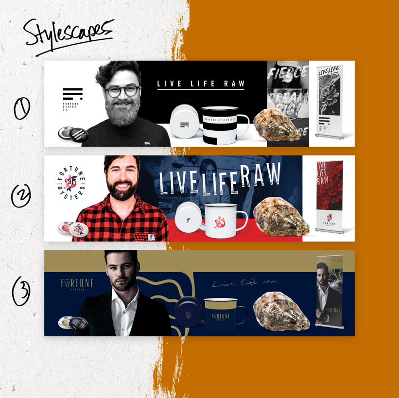 Fortune Oysters - Branding