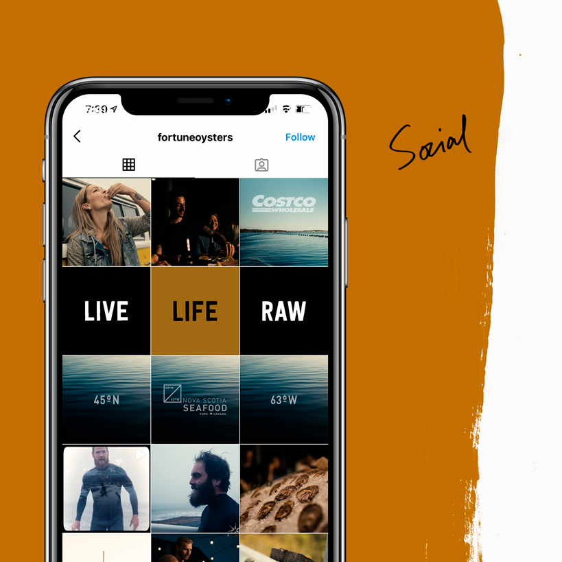 Fortune Oysters - Branding