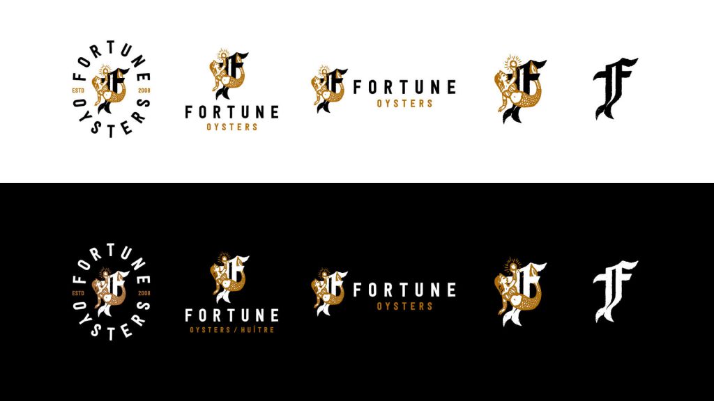 Fortune Oysters - Branding